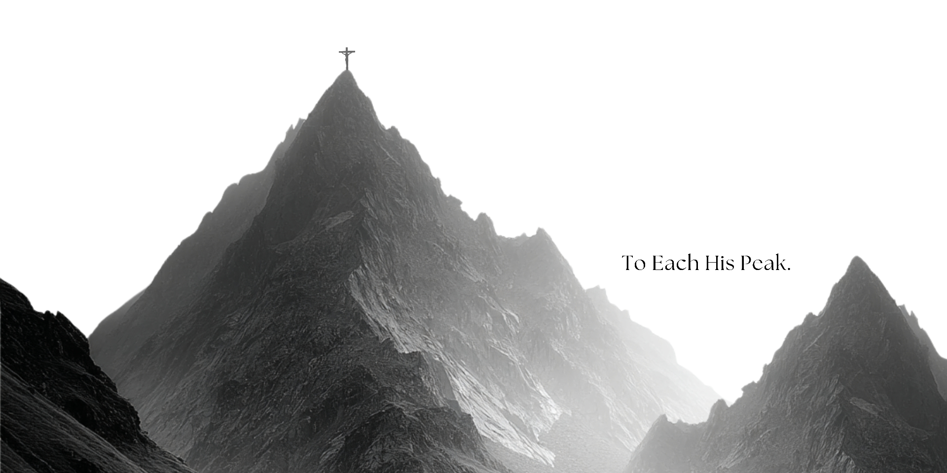 To Each His Peak — the summit of becoming
